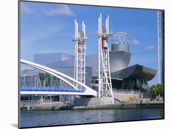 The Lowry, Theatre & Art Gallery, Salford Quays, Manchester, England-G Richardson-Mounted Photographic Print
