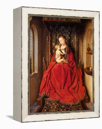 The Lucca Madonna, C.1437 (Oil on Panel)-Jan van Eyck-Framed Premier Image Canvas