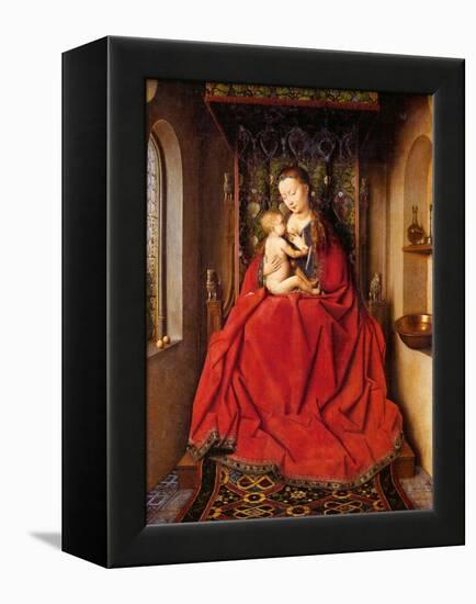 The Lucca Madonna, C.1437 (Oil on Panel)-Jan van Eyck-Framed Premier Image Canvas