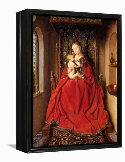 The Lucca Madonna, C.1437 (Oil on Panel)-Jan van Eyck-Framed Premier Image Canvas