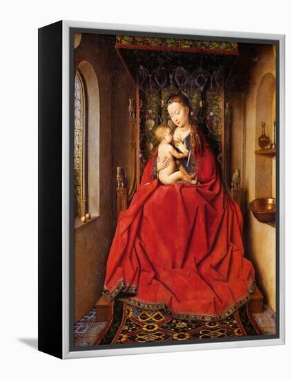 The Lucca Madonna, C.1437 (Oil on Panel)-Jan van Eyck-Framed Premier Image Canvas