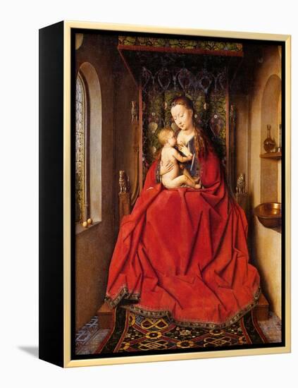 The Lucca Madonna, C.1437 (Oil on Panel)-Jan van Eyck-Framed Premier Image Canvas