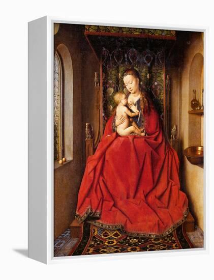 The Lucca Madonna, C.1437 (Oil on Panel)-Jan van Eyck-Framed Premier Image Canvas