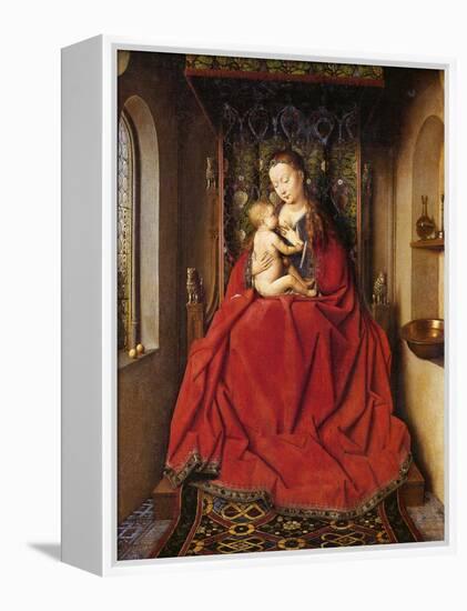 The Lucca Madonna-Jan van Eyck-Framed Premier Image Canvas