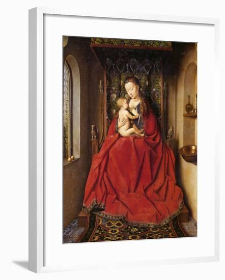 The Lucca Madonna-Jan van Eyck-Framed Giclee Print