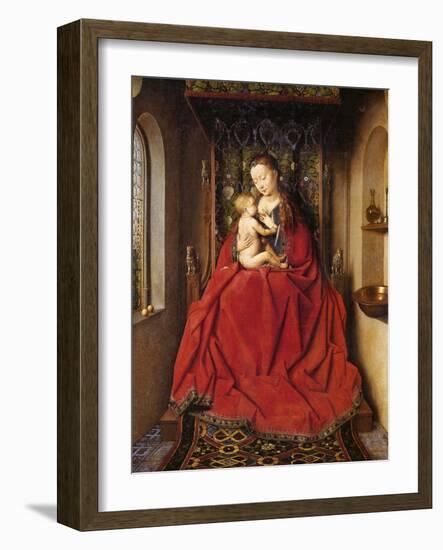 The Lucca Madonna-Jan van Eyck-Framed Giclee Print