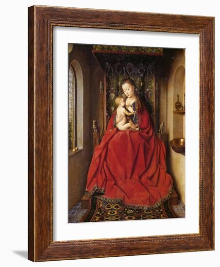 The Lucca Madonna-Jan van Eyck-Framed Giclee Print