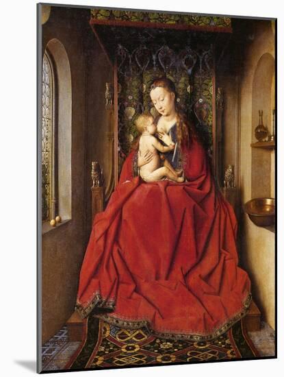The Lucca Madonna-Jan van Eyck-Mounted Giclee Print