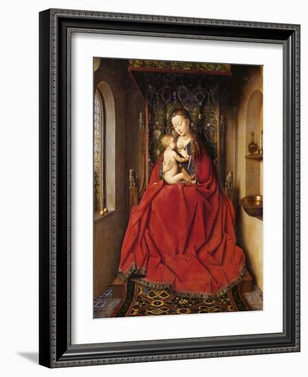 The Lucca Madonna-Jan van Eyck-Framed Giclee Print