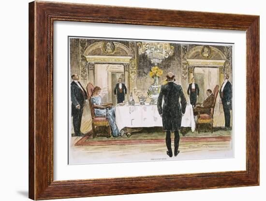 The Lucky Rich, 1896-Charles Dana Gibson-Framed Giclee Print