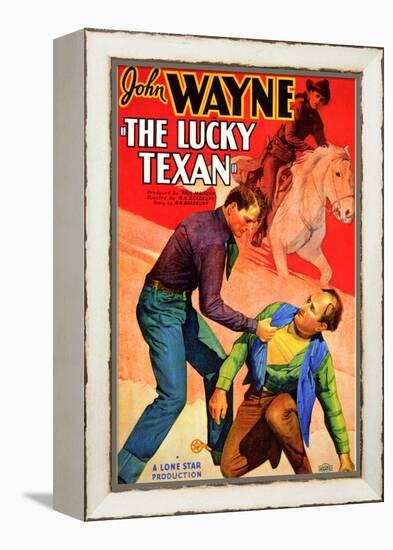 The Lucky Texan, 1934-null-Framed Stretched Canvas