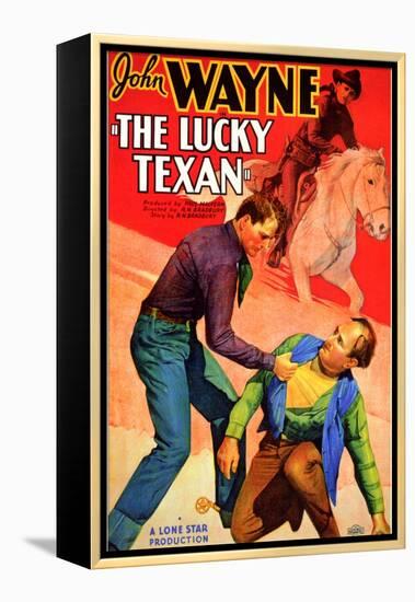 The Lucky Texan, 1934-null-Framed Stretched Canvas