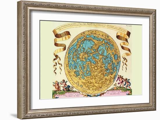 The Lunar Surface-Joanne Hevel-Framed Art Print