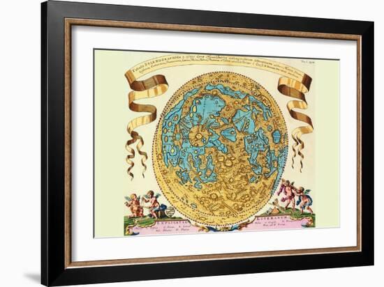 The Lunar Surface-Joanne Hevel-Framed Art Print