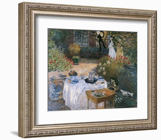 The Lunch-Claude Monet-Framed Art Print