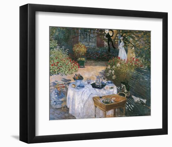 The Lunch-Claude Monet-Framed Art Print