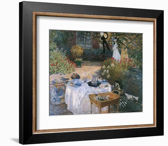 The Lunch-Claude Monet-Framed Art Print