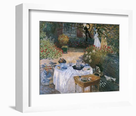 The Lunch-Claude Monet-Framed Art Print