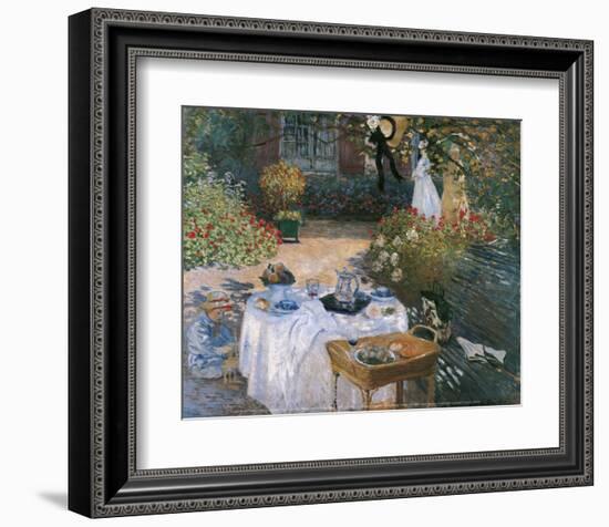 The Lunch-Claude Monet-Framed Art Print