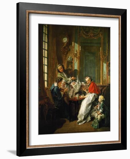 The Luncheon, 1739-Francois Boucher-Framed Giclee Print