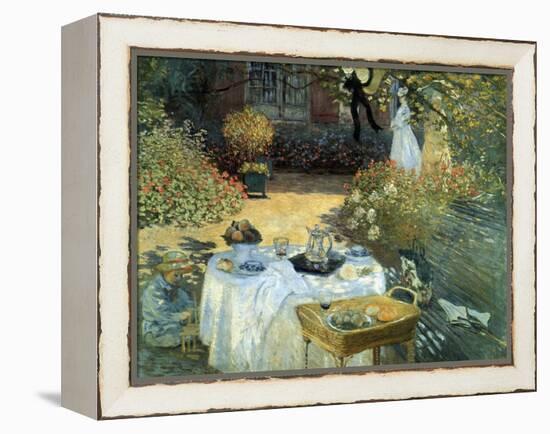 The Luncheon, 1876-Claude Monet-Framed Premier Image Canvas