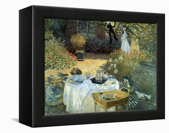 The Luncheon, 1876-Claude Monet-Framed Premier Image Canvas