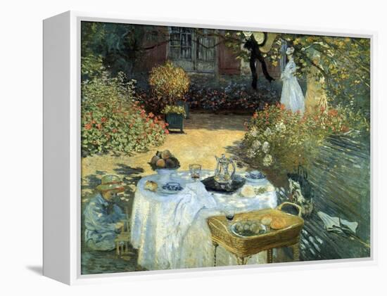 The Luncheon, 1876-Claude Monet-Framed Premier Image Canvas