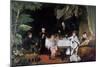 The Luncheon in the Conservatory, 1877-Louise Abbema-Mounted Giclee Print