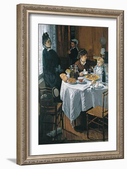 The Luncheon (Le Déjeune)-Claude Monet-Framed Giclee Print