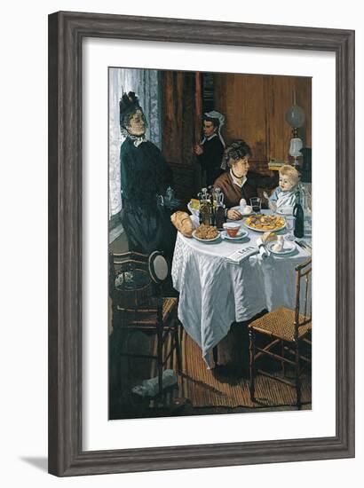 The Luncheon (Le Déjeune)-Claude Monet-Framed Giclee Print