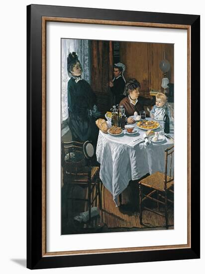 The Luncheon (Le Déjeune)-Claude Monet-Framed Giclee Print