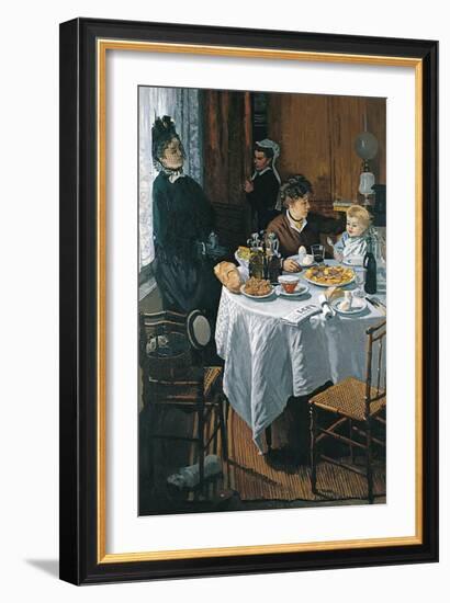 The Luncheon (Le Déjeune)-Claude Monet-Framed Giclee Print