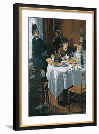 The Luncheon (Le Déjeune)-Claude Monet-Framed Giclee Print