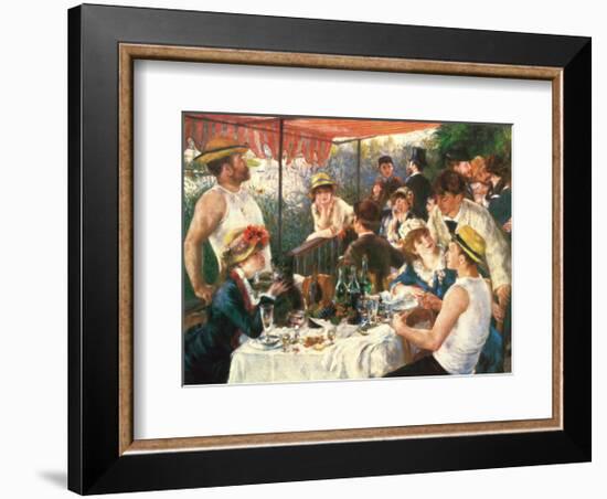 The Luncheon of the Boating Party, c.1881-Pierre-Auguste Renoir-Framed Art Print