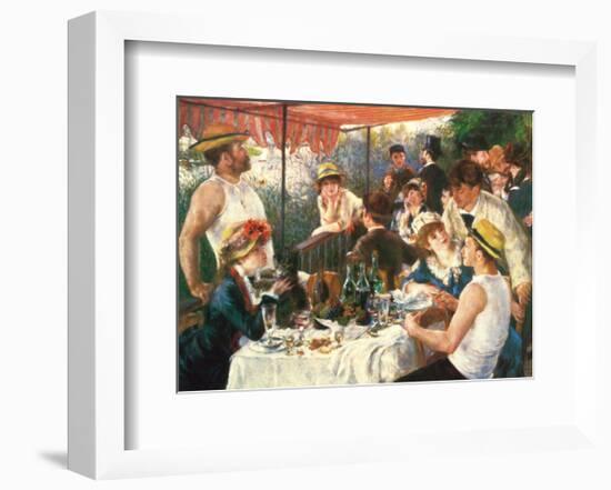 The Luncheon of the Boating Party, c.1881-Pierre-Auguste Renoir-Framed Art Print