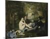 The Luncheon on the Grass, 1863-Edouard Manet-Mounted Art Print