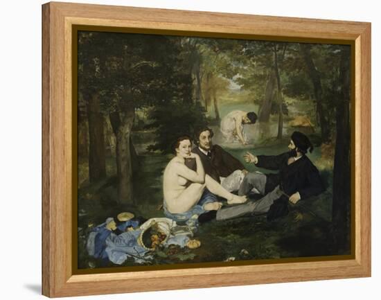 The Luncheon on the Grass, 1863-Edouard Manet-Framed Premier Image Canvas