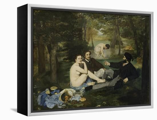 The Luncheon on the Grass, 1863-Edouard Manet-Framed Premier Image Canvas