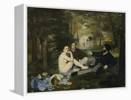 The Luncheon on the Grass, 1863-Edouard Manet-Framed Premier Image Canvas