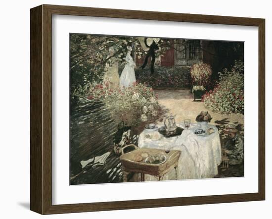 The Luncheon-Claude Monet-Framed Giclee Print