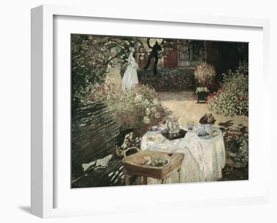 The Luncheon-Claude Monet-Framed Giclee Print