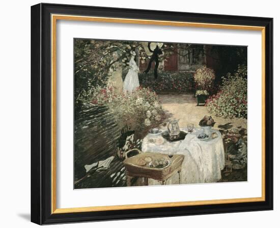 The Luncheon-Claude Monet-Framed Giclee Print