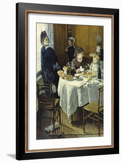 The Luncheon-Claude Monet-Framed Giclee Print