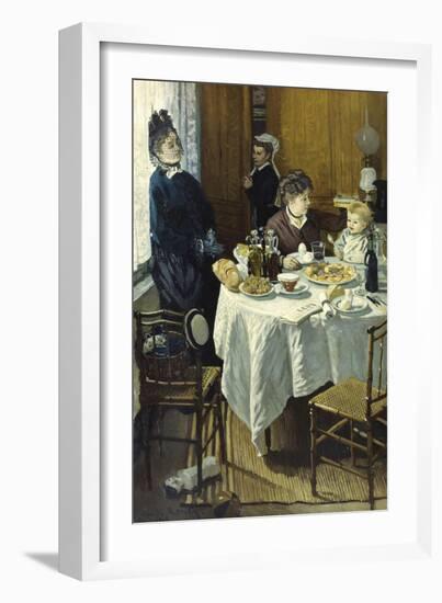 The Luncheon-Claude Monet-Framed Giclee Print