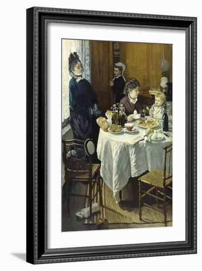 The Luncheon-Claude Monet-Framed Giclee Print