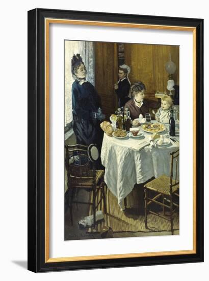 The Luncheon-Claude Monet-Framed Giclee Print