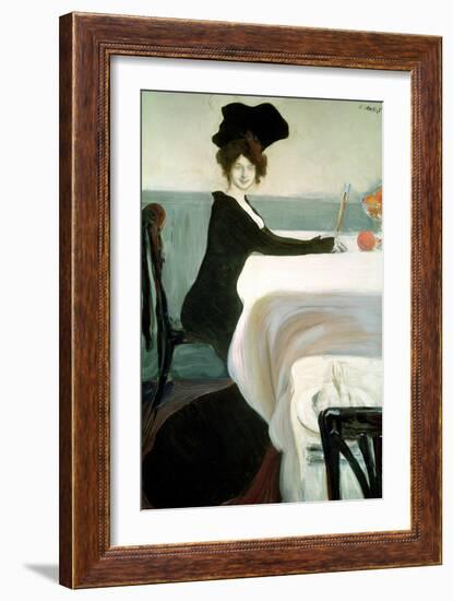 The Luncheon-Leon Bakst-Framed Giclee Print