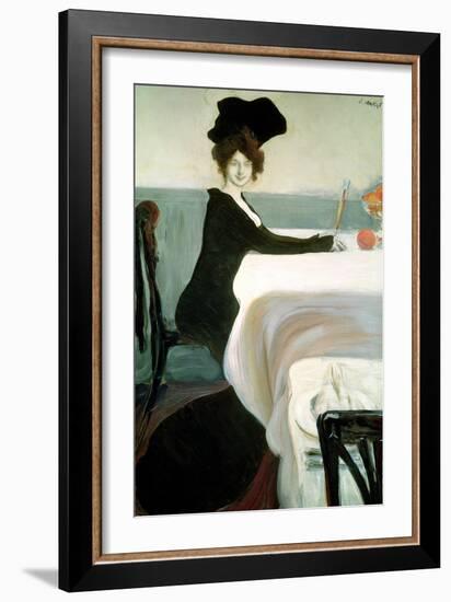 The Luncheon-Leon Bakst-Framed Giclee Print