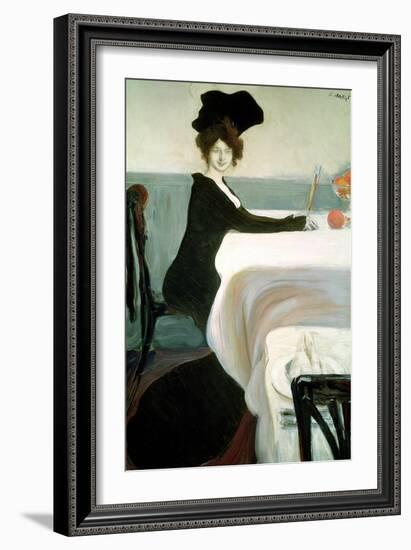 The Luncheon-Leon Bakst-Framed Giclee Print