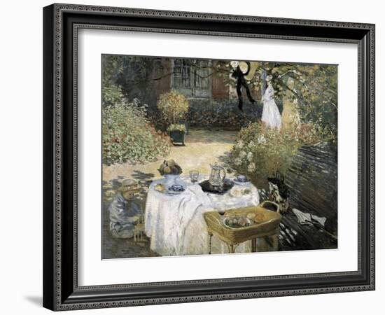 The Luncheon-Claude Monet-Framed Art Print